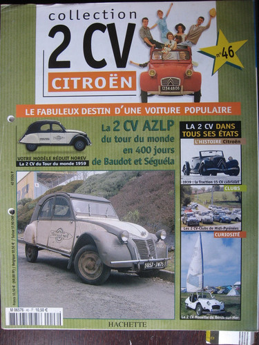 Fascicule citroën 2cv 46 - citroËn, 2cv.