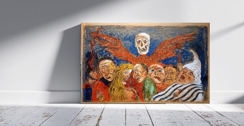 James ensor les sept péchés - james,