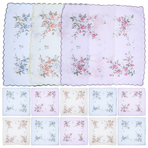 Pcs mouchoir tissu petit - 12, en
