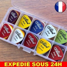 ✅ 50PCS Médiator Guitare Acoustique Éléctrique Musique Accéssoire Musicien Outil