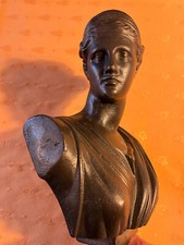 TRES JOLI BUSTE FONTE XIXème siècle ARTEMIS ou DIANE - ETAT EXCEPTIIONNEL !