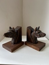 Paire serre livres bois - serre-livres, en