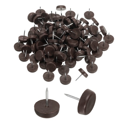100pcs glisseurs meubles 18mm - 100pcs,