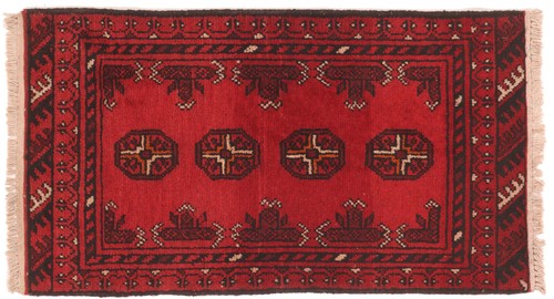 Tapis afghan akche aqcha - akche, fait