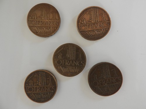 Francs mathieu 1976 tranche - 10,