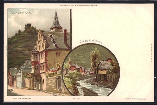 Carte postale artiste - d'artiste, c