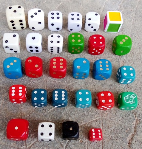 Lot vrac dé jouer jeux - , a