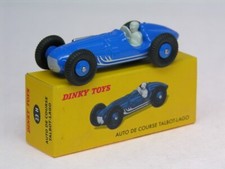 Auto Course Bleu n°6 Talbot Lago Dinky Toys 23 H Atlas Neuf 1/43 T26 Grand Prix
