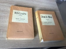Regain-Jean le Bleu-Jean Giono-2 vol.-Grasset.