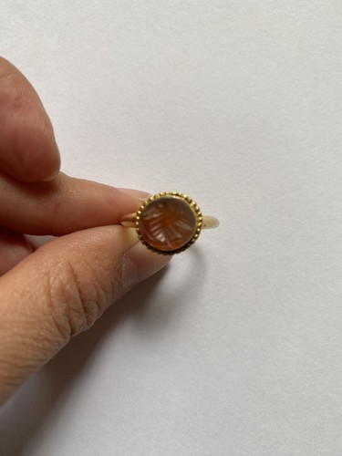 Bague intaille - bague,