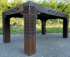 Bureau Table Art Deco Orientaliste Meuble Maroc Marocain Algérie Charles Dudouyt