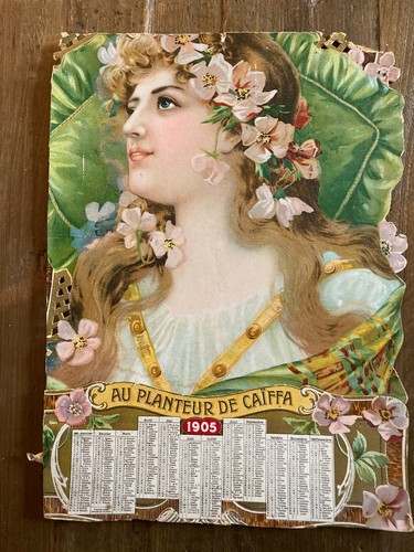 Chromo calendrier vide poche - calendrier, vide-poche