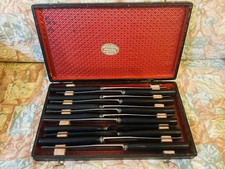 Coffret ancien couteaux - coffret, 12