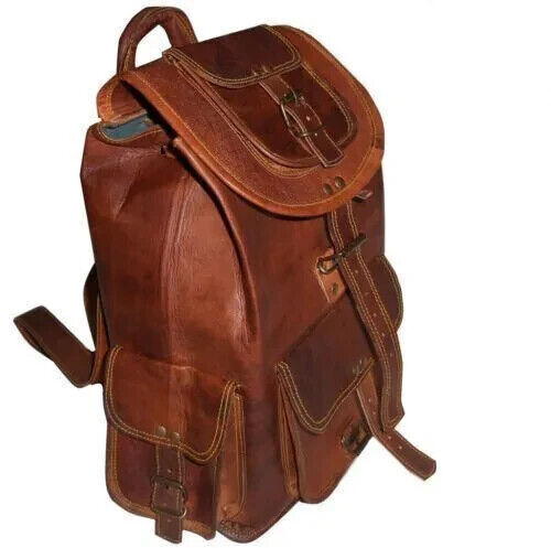 Grand sac dos cuir - grand,