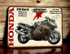 Plaque métal Honda CBR 1100 XX
