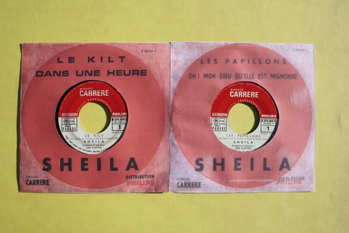 Sheila juke box - "le, kilt"