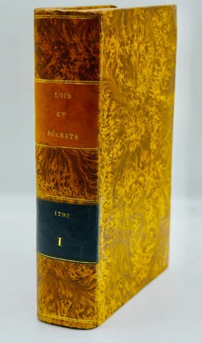 Table chronologique des lois - table,