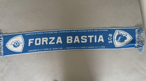 Bastia écharpe supporter - sc,