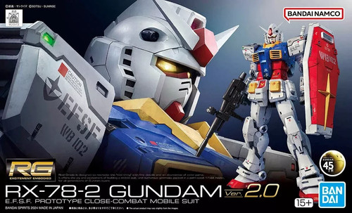 Gundam gunpla 144 78 - rg, rx-78-2