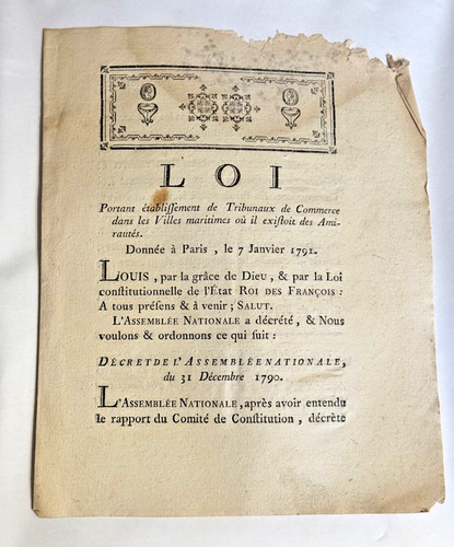 Louis xvi tribunaux - xvi, de