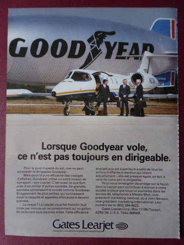 1982 pub gates learjet - 1/1982,