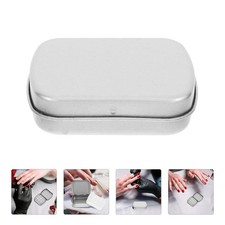  2 Pcs Palette Aquarelle Voyage Petite Boite En Metal De Mélange Peinture