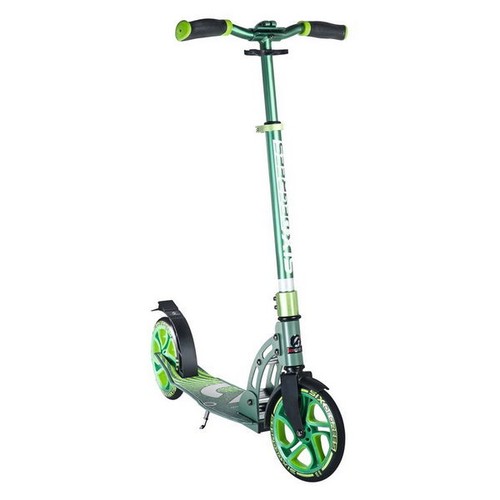 Trottinette verte aluminium - trottinette,