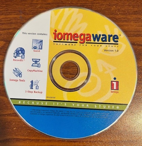 Vintage iomegaware version - vintage,