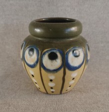 VASE CERAMIQUE FAIENCE POTERIE DE ELCHINGER ALSACE SOUFFLENHEIM