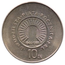10 ZLOTYCH 1969 POLOGNE /