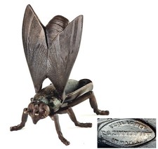 Cendrier Vintage En Fer