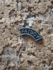 Pin's Pins Fatboy Harley Davidson Humour Emblème Badge Broche Moto Insigne Rare