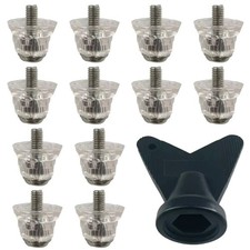 Pour chaussure de rugby compatible 12 pièces antidérapante chaussure de footba