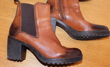 BUGATTI zalando CHAUSSURE en CUIR BOTTINES taille 40 elastique FERMETURE ECLAIR