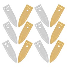 50 Pcs Feuille De Zinc