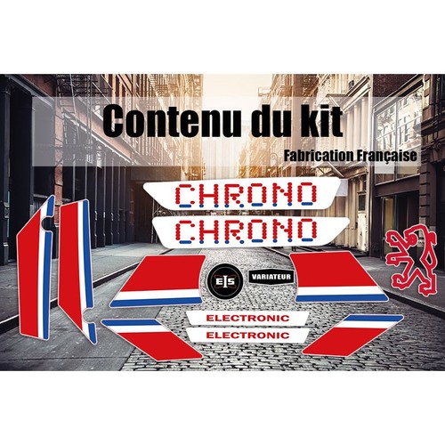 Kit déco peugeot 103 - 103, chrono