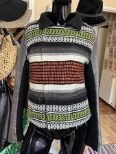 Veste laine et cuir MAJE