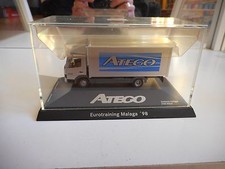 Herpa Mercedes 815 Atego "Eurotraining Malaga '98" en Gris au 1:87 en Boîte