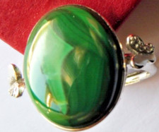 Bague en Malachite