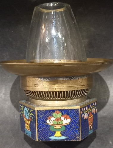Ancienne lampe huile - lampe, a