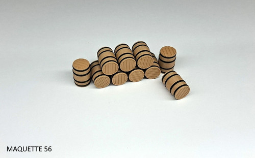 Lot 10 barriques - 1/43,