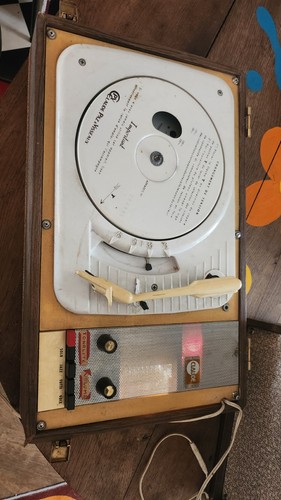 électrophone portable vintage - Électrophone,