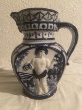 Rare pichet barbotine 1900 - rare,