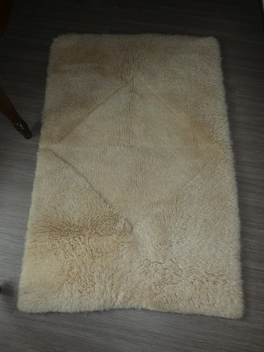 Ancien petit tapis fait - ancien,