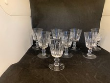 Lot verres cristal - 8,