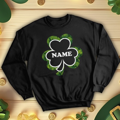 Pull sweat shirt shamrock - sweat-shirt,