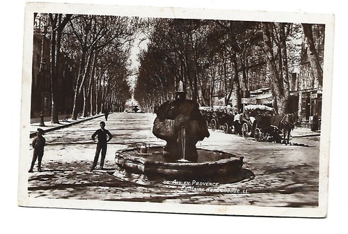 Aix provence fontaine - , en