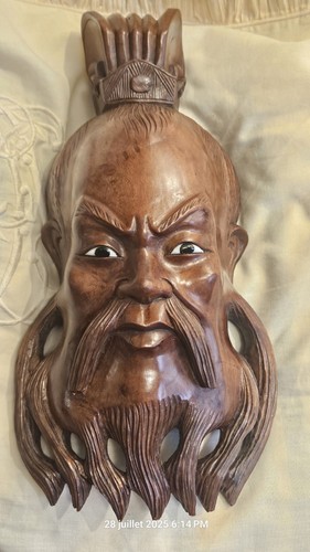 Masque chinois 19ème - masque,