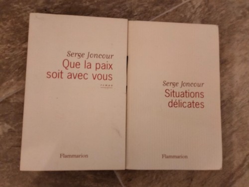 Lot livres serge joncour - lot, de