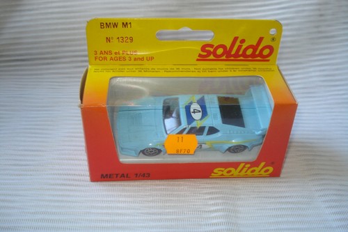 Solido 1329 bmw m1 rallye - bmw,